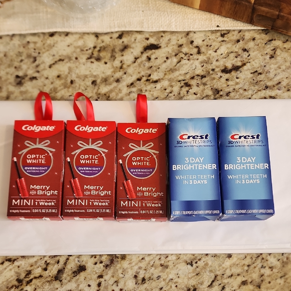 Crest Blue 3D White Strips